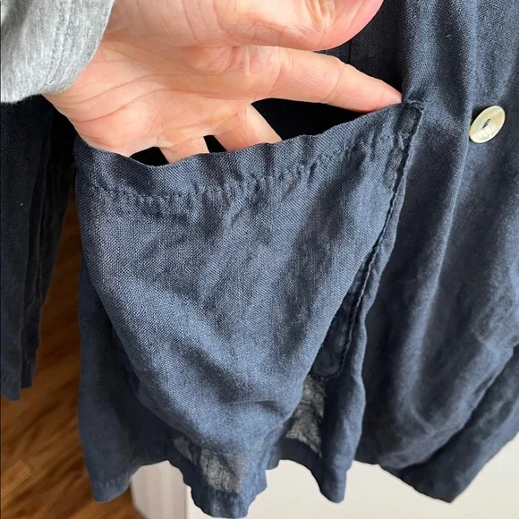 100% linen blazer - Picture 4 of 8